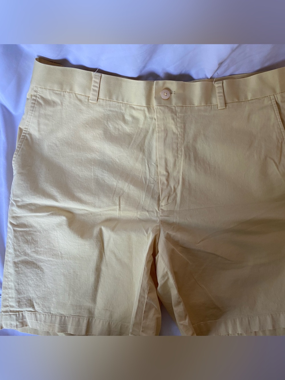 Southern Tide yellow shorts